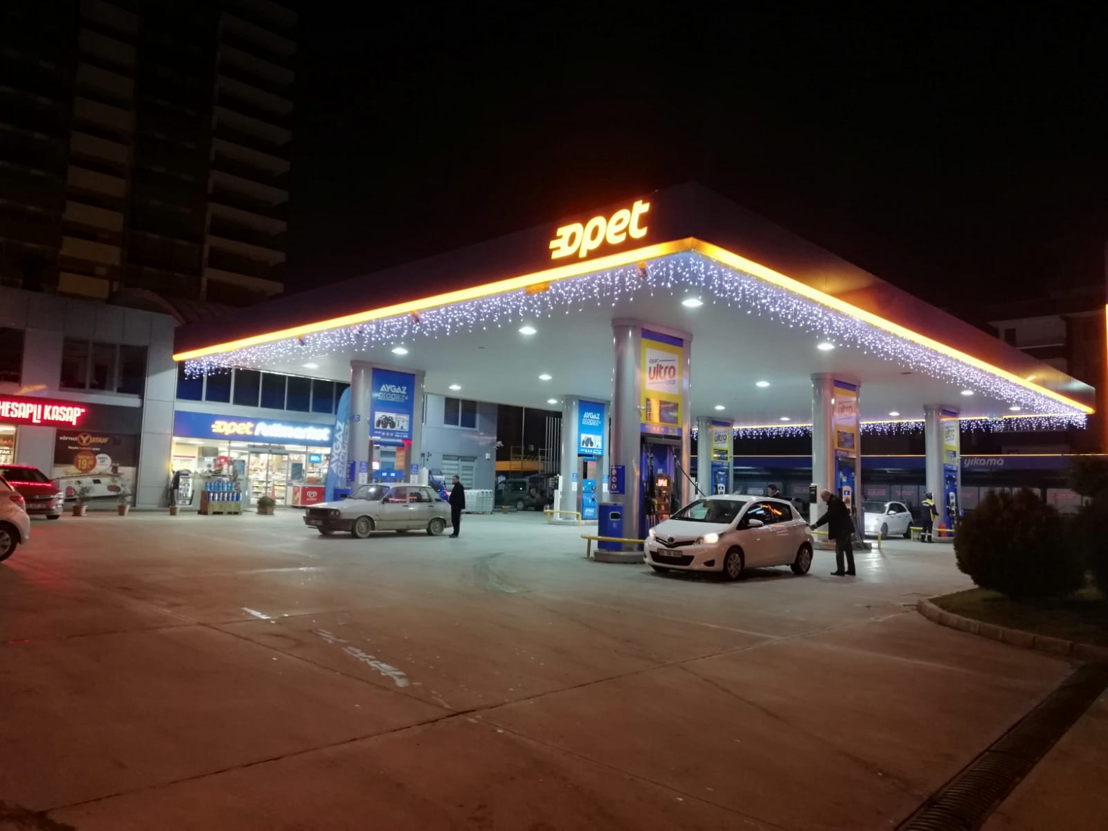 Benzinlik Kanopi Aydınlatma